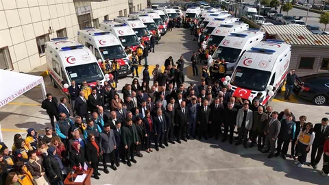 Aydın'a Yeni Ambulans Desteği