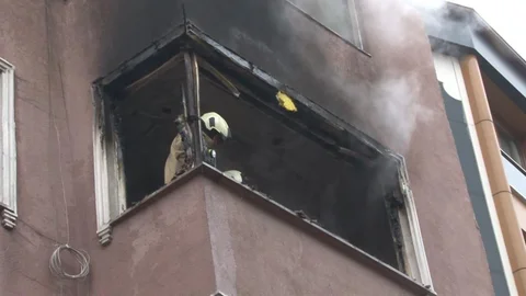 Esenler'de Yangın Paniği Yaşandı