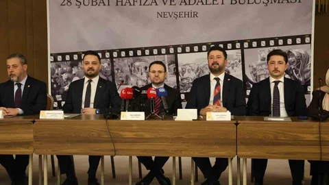 Bakan Gürlek, Nevşehir'de 28 Şubat Mağdurlarıyla Buluştu