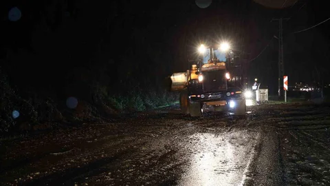 Ordu'da Sağanak Sonrası Heyelanlar Oluştu