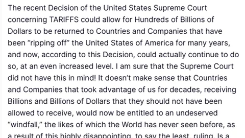 Donald Trump’tan Yüksek Mahkeme Açıklaması