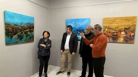Cemil Candaş'ın Sanat Sergisi Gaziantep'te Açıldı