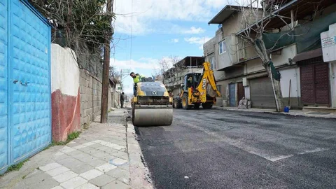 Kahramanmaraş’ta Yol Yenileme Çalışmaları