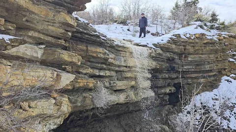 Elazığ'da Doğal Şelaleler Oluştu