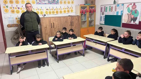 Kütahya Pazarlar'da Öğrencilere Yeşil Vatan Eğitimi