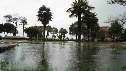 Samsun'da Yağış Rekoru Kırıldı