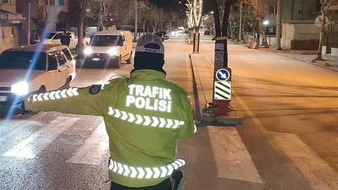 Keşan'da Motosiklet Sürücüsüne Ceza Kesildi