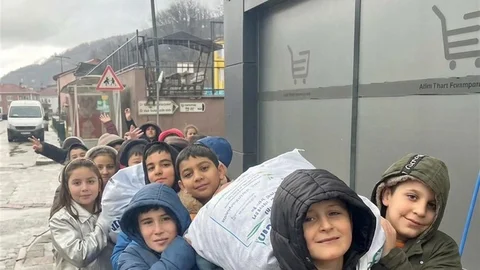 Sinop'ta Öğrencilerden Anlamlı Proje