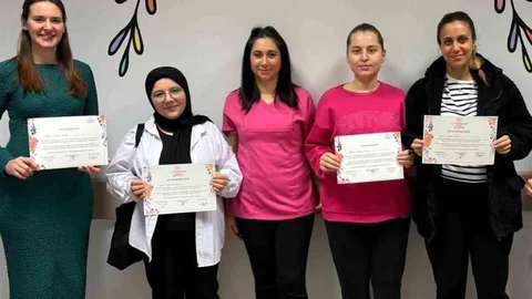 Babaeski'de Gebe Okulu Eğitimleri Tamamlandı