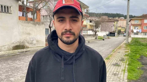 Kocaeli'de Bebeğiyle Yolda Korku Dolu Anlar