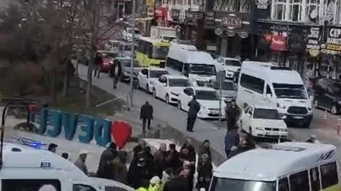 Kayseri'de Dolmuş Kazası