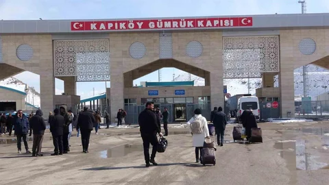 Kapıköy Gümrük Kapısı'nda Normal Geçişler Devam Ediyor