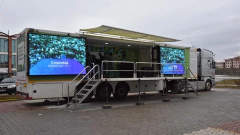Kastamonu Üniversitesi'nde Çevre Tırı Etkinliği