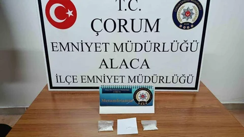 Alaca'da Uyuşturucu Operasyonu