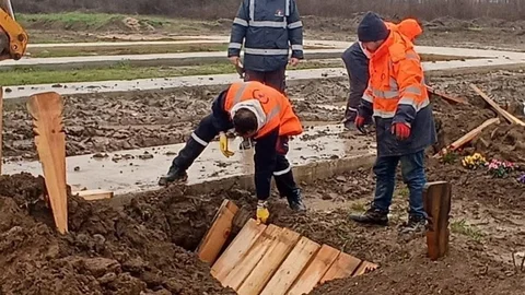 Düzce'de Kaçak Göçmenlerin Defni Gerçekleşti