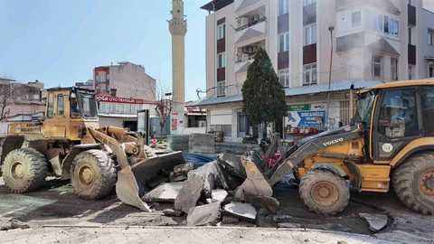 Söke'de Yol Yenileme Çalışmaları Başladı