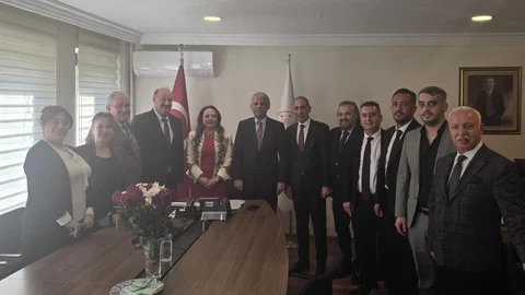 Malatya'da Bakan Yardımcısı Alpaslan'a Ziyaret