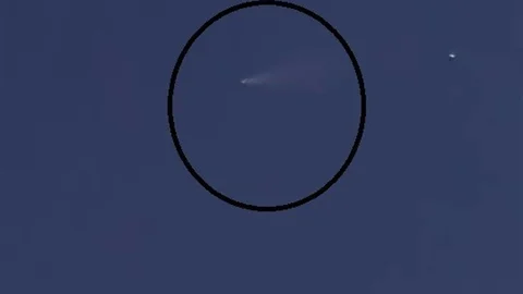 Hatay'da Füzeler Gözlemlendi