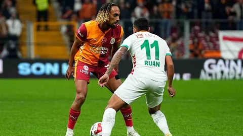 Galatasaray, Alanyaspor'u 1-0 Geçti
