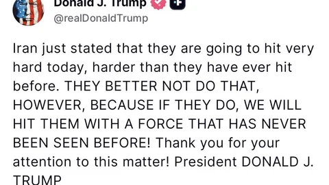 Trump’tan İran’a Sert Uyarı Geldi