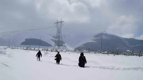 Erzurum'da Çığ ve Buzlanma Uyarısı