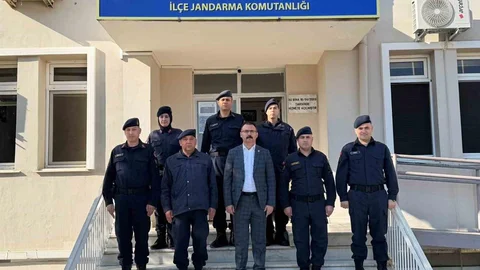Kaymakam Ateş Jandarma ile Buluştu