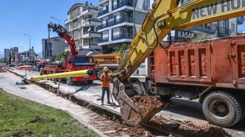 Kepez'de Doğal Gaz Yatırımları Artıyor