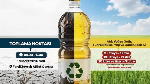 Manisa'da Atık Yağ Kampanyası Başlıyor