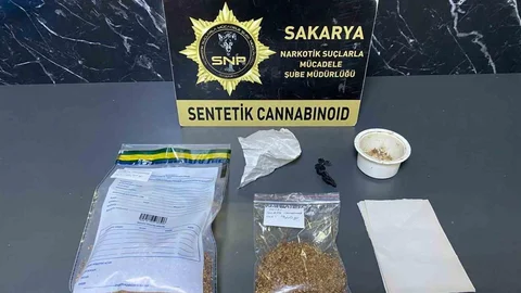 Sakarya'da Uyuşturucu Operasyonu Gerçekleştirildi