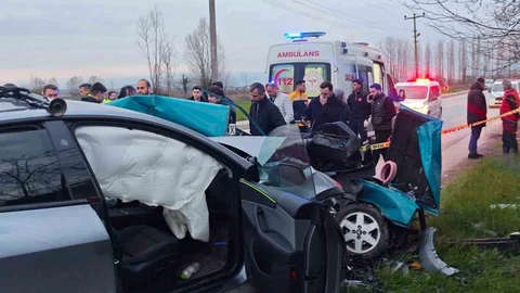 Sakarya'da Trafik Kazası: 1 Ölü, 1 Yaralı