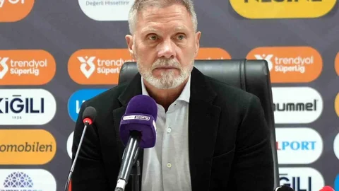 Samsunspor'da Fink'ten Açıklamalar