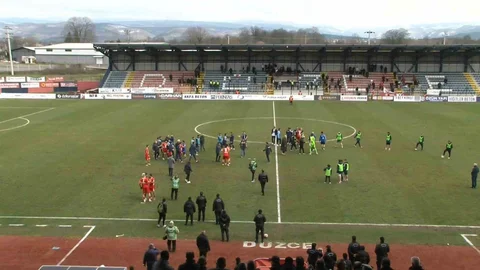 Düzce'de Maç Sonrası Olaylar Çıktı