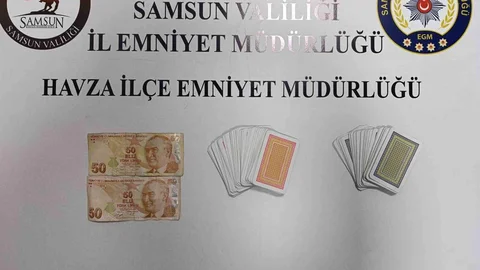 Samsun'da Kumar Baskını