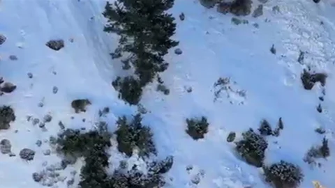 Uzundere'de Buz Tırmanışı Paniği