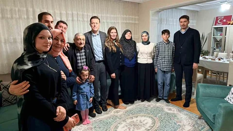 Eskişehir'de Şehit Ailesine İftar Ziyareti