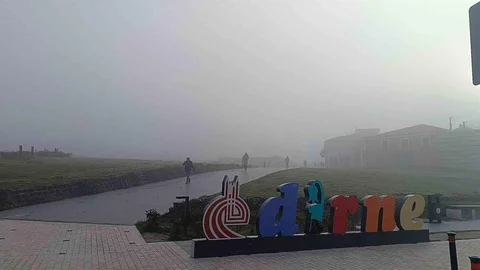 Edirne'de Sis Etkili Oldu