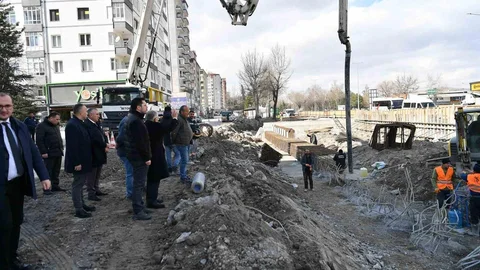 Kayseri'de 300 Milyon TL'lik Kavşak Projesi İncelemesi