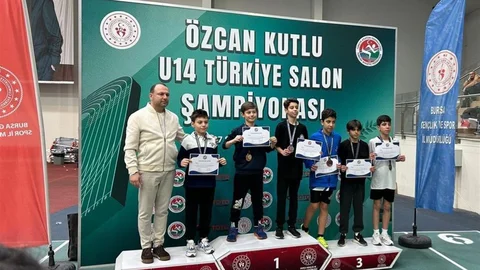 Bilecik'te Uzun Atlama Başarısı