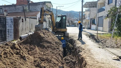 Söke'de Altyapı Yatırımı Devam Ediyor