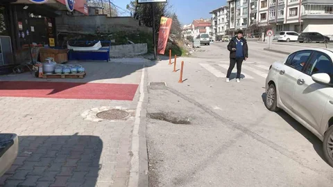 Ankara'da Darp Olayı Kameralara Yansıdı