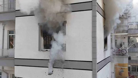 Kırıkkale'de Yangın Panik Yaratıyor