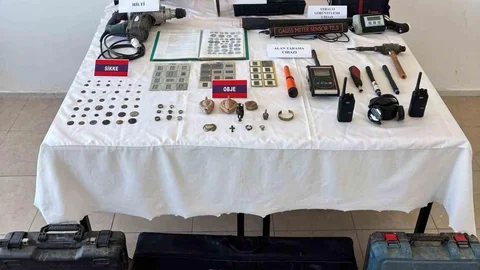 Aydın'da Tarihi Eser Kaçakçılığı Operasyonu