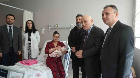 Samsun Şehir Hastanesi'nde Doğumlar Gerçekleşti
