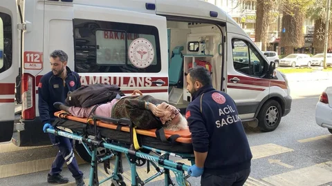 Aydın'da Yaşlı Kadın Düşerek Yaralandı