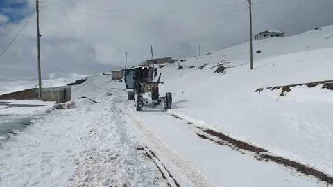 Iğdır'da Köy Yolları Açıldı