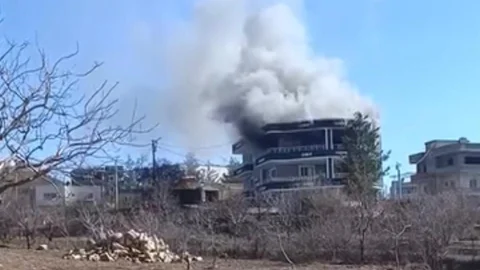 Siirt'te Yangın Olayı