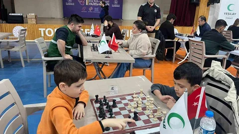Tokat'ta Satranç Turnuvası Düzenlendi