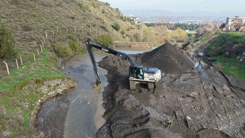 Manisa'da Sel Riskine Hızlı Müdahale