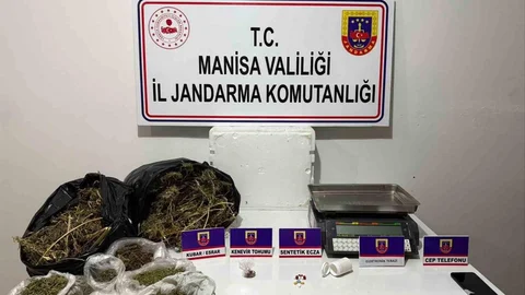 Manisa'da Uyuşturucu Operasyonu