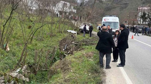 Giresun'da Trafik Kazası Sonucu 1 Ölü